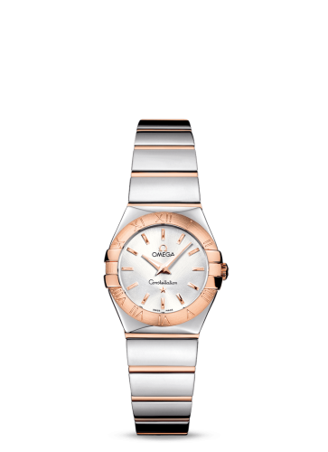 Omega Constellation Quartz 24 Polished Stainless Steel / Red Gold / Silver